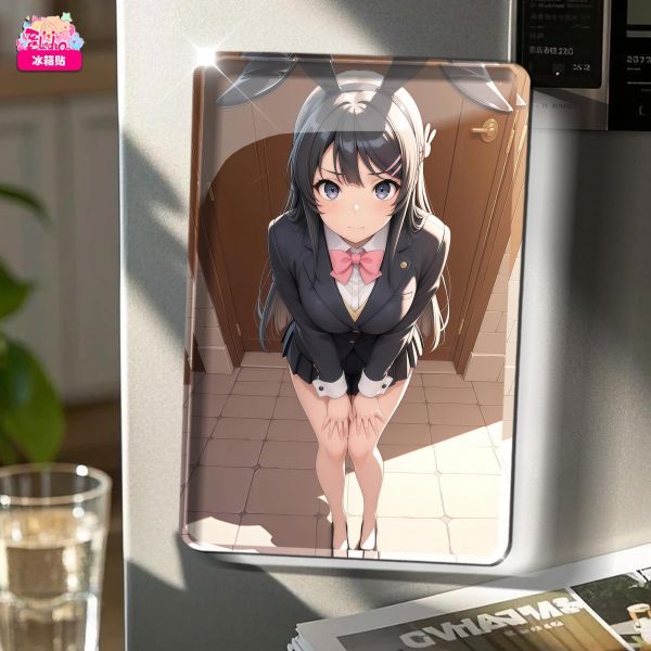 【海外代購】阿喵畫社 兔女郎 櫻島麻衣 新品12K主題超清裝飾畫 冰箱貼 