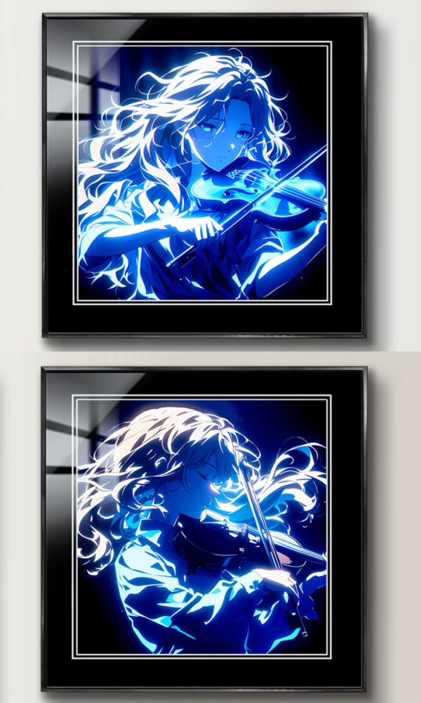 【海外代購】阿喵畫社 月光 宮園薰 四月是你的謊言 裝飾畫 