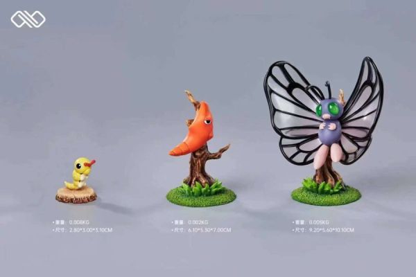 『海外代購』無限 ∞ 圖譜系列 綠毛蟲演化組 