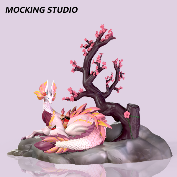 【預定】主意玩家 MOCKING 怪獵龍 娘系列和風浴衣泡狐龍 