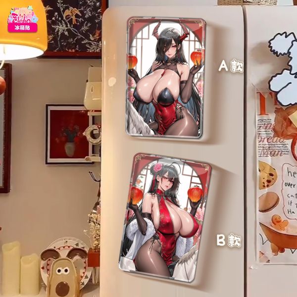 【海外代購】阿喵畫社 新年賀圖 大鳳與大帝新春雙聯 8k主題高清裝飾畫 牆面掛毯 冰箱貼 