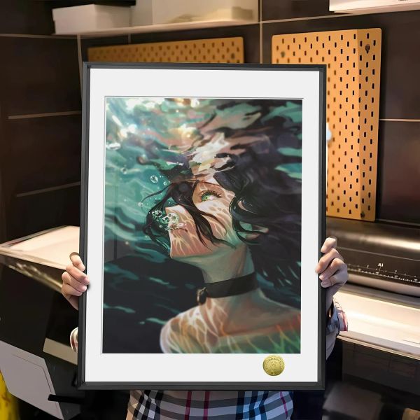 【海外代購】皇呱 《水中蕾塞》鏈鋸人炸彈惡魔裝飾畫 午睡毯 地毯 