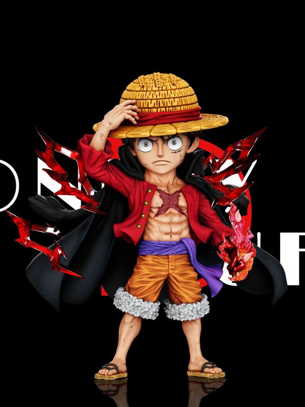 【預定】A+研究所 鬼島決戰 流櫻魯夫 海賊王 