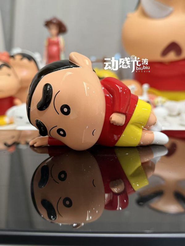 【預定】動感光波 sofubi 躺平小新&豆豆眼小新 