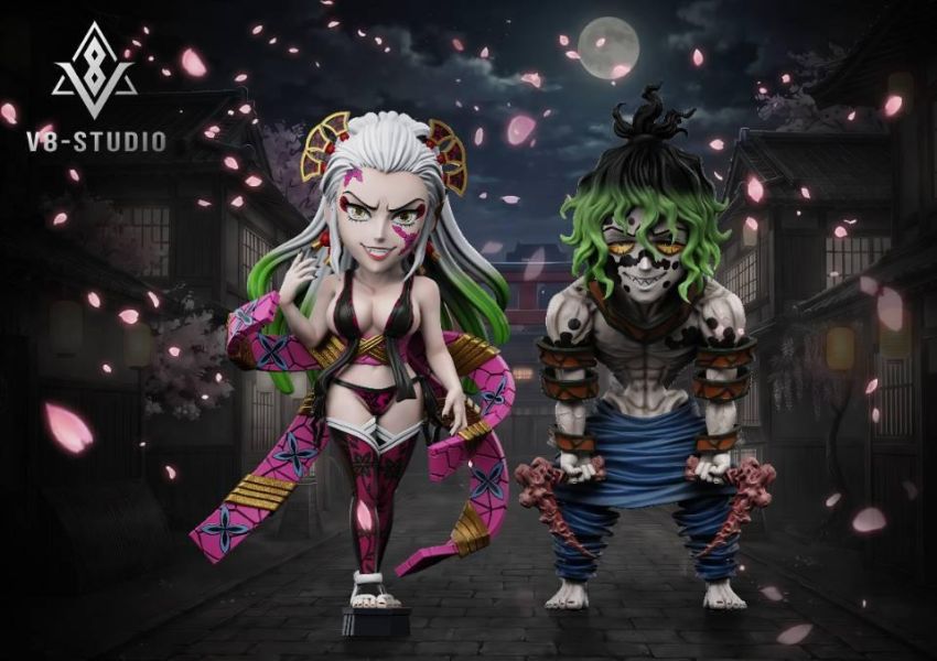 【預定】V8 鬼滅之刃人物上弦人物補齊-上弦陸-墮姬/妓夫太郎 