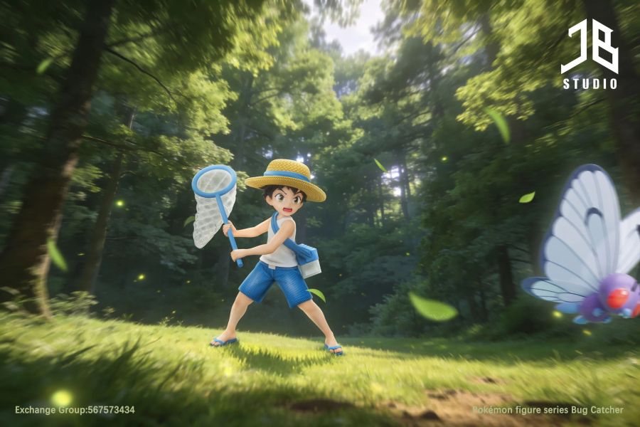 【預定】精寶 JB 私車系列 遊戲NPC第三彈 第一世代NPC-捕蟲少年 