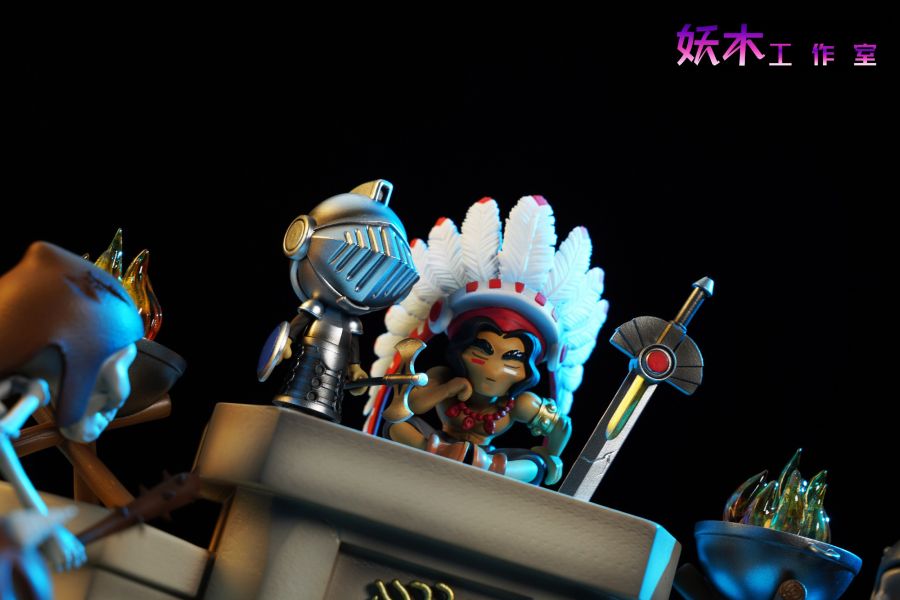 【預定】妖木 MapleStory微場景地圖第三彈 勇士部落 金銀島篇 