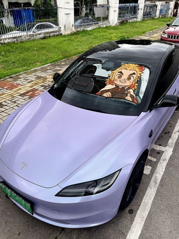 【海外代購】千鳥社 《汽車前擋遮陽-炎柱》鬼滅之刃無限城篇 