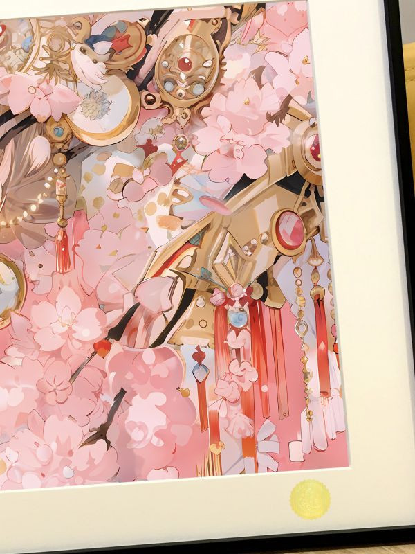 【海外代購】星空 《櫻花小櫻》魔卡少女櫻庫洛牌百變小櫻動漫裝飾畫 