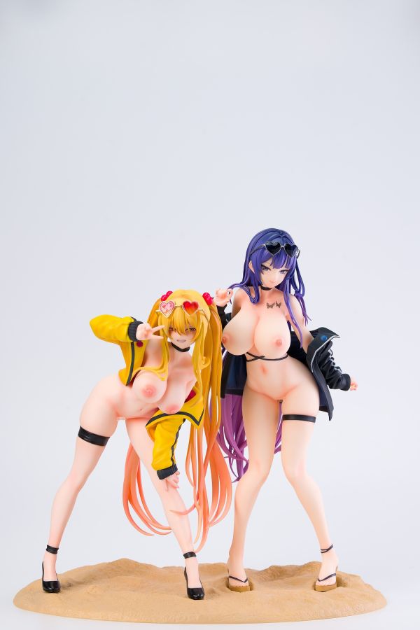 【台灣現貨-R18可脫PVC】Gentlemen 尤娜 小百合 Biya ＆ K Pring 1/6 小百合 雙入 