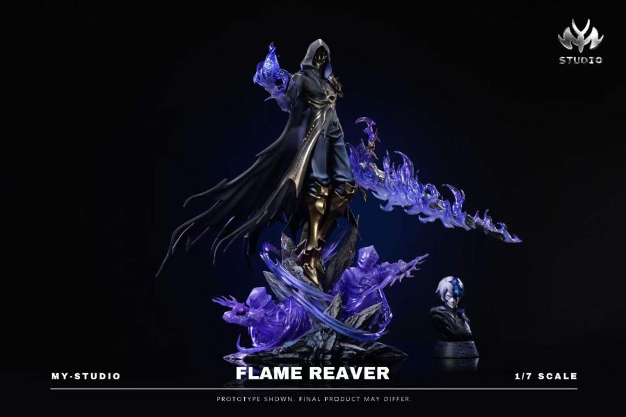 【預定】沐瑤 海外私訂雕像 黑厄 Flame Reaver 盜火行者 