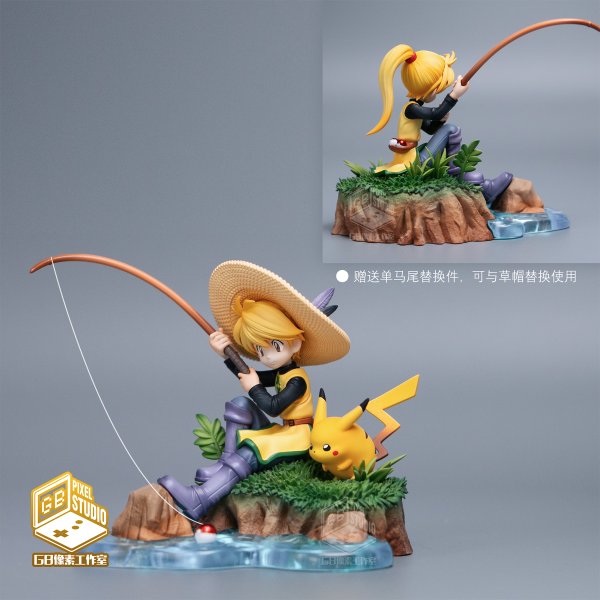 【預定】GB 像素 圖鑑20比例經典還原系列 第二彈 釣魚小黃 