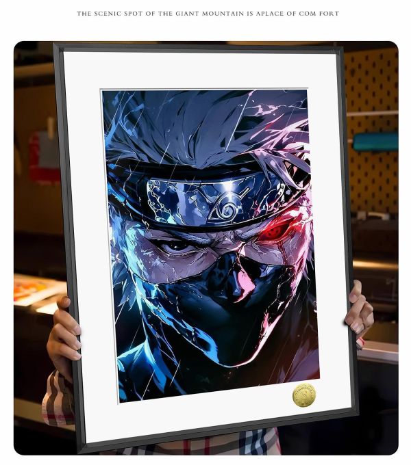 【海外代購】皇呱 《精英上忍卡卡西》火影忍者裝飾畫 午睡毯  地毯 