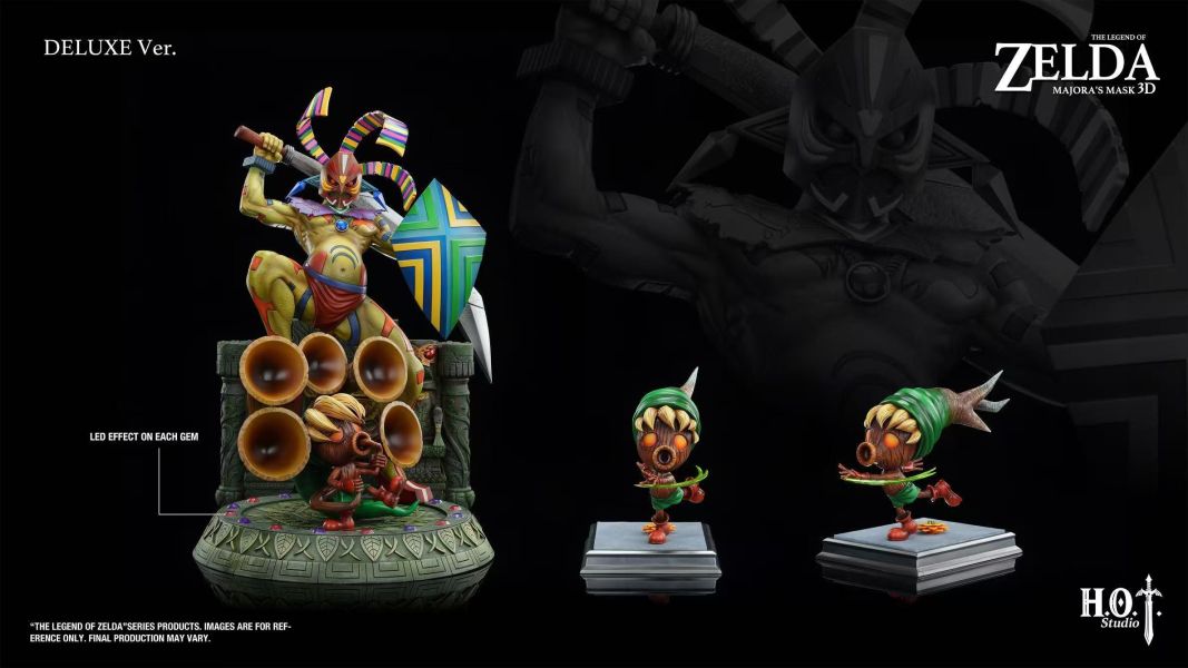 【預定】H.O.T 薩爾達傳說 姆吉拉的假面 德庫形態林克 