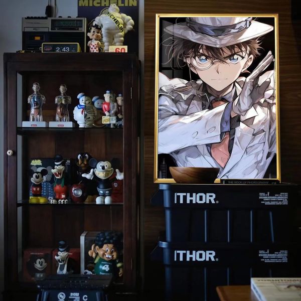 【海外代購】千鳥社《怪盜基德》 名偵探柯南怪盜 基德黑羽快斗午睡毯地毯裝飾畫 