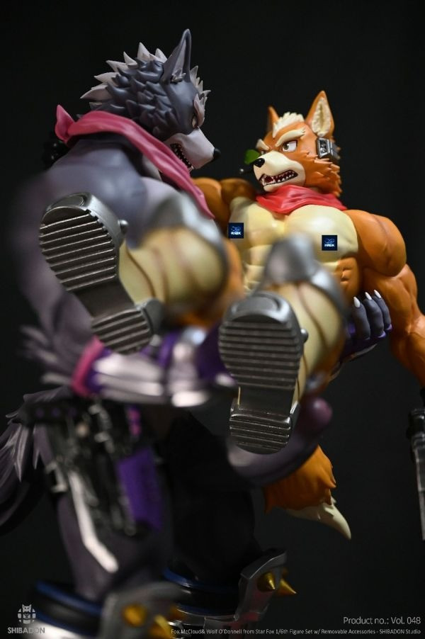 【海外代購】星際火狐 Fox McCloud& Wolf O’Donnell 