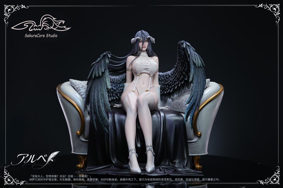 【預定】SakuraCore 純白魅魔 · 雅兒貝德 1/4 收藏級雕像 