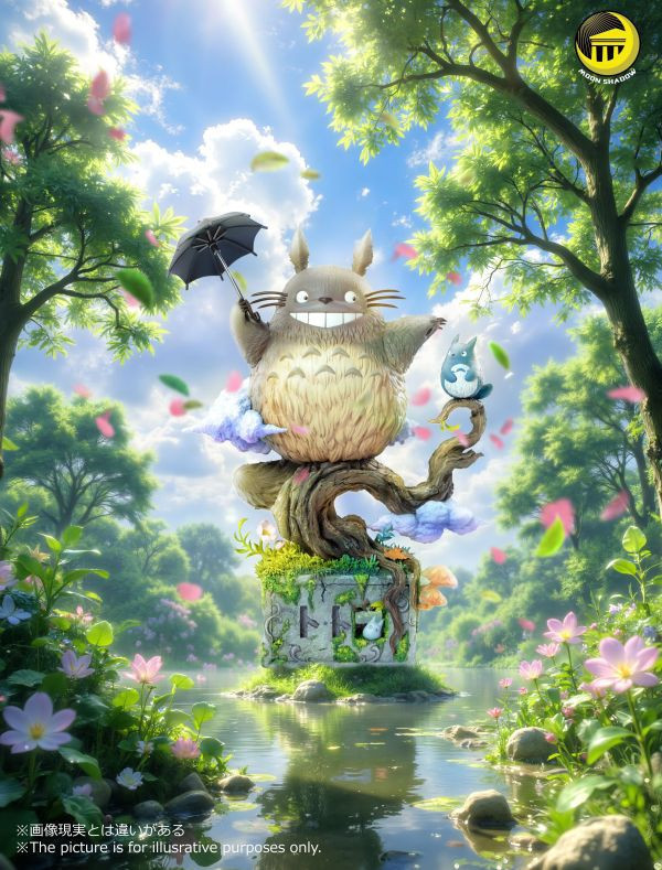【預定】月影殿 微場景系列001 龍貓 