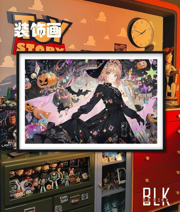 【海外代購】巴洛克 《南瓜小櫻》百變小櫻裝飾畫冰箱貼 