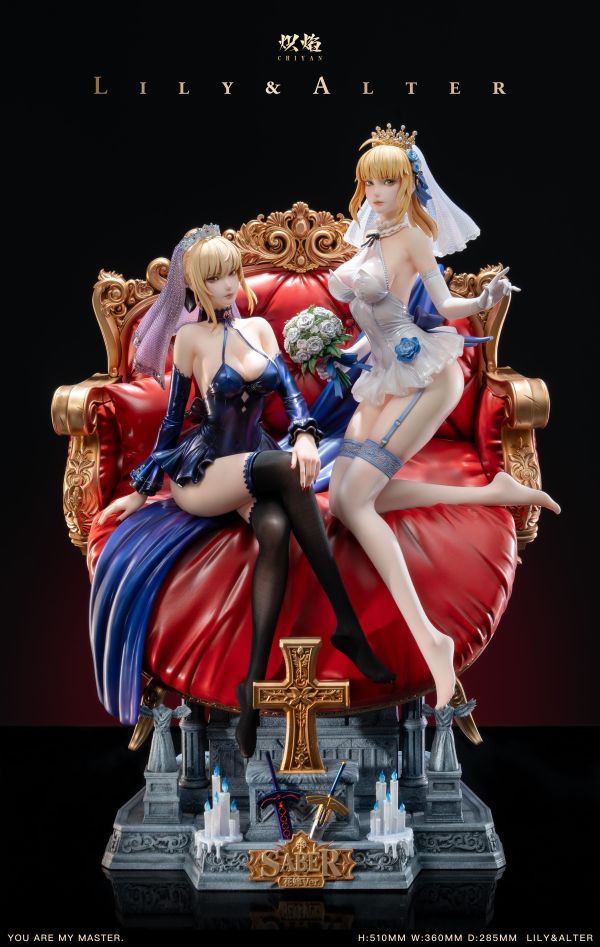 【預定-先行優惠1960元】熾焰 花嫁系列 吾王 Lily&Alter 