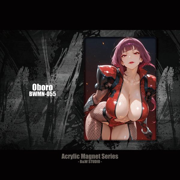 【海外代購】黑白畫映 B&W Studio Oboro朧亞克力冰箱貼 BWMN-055 