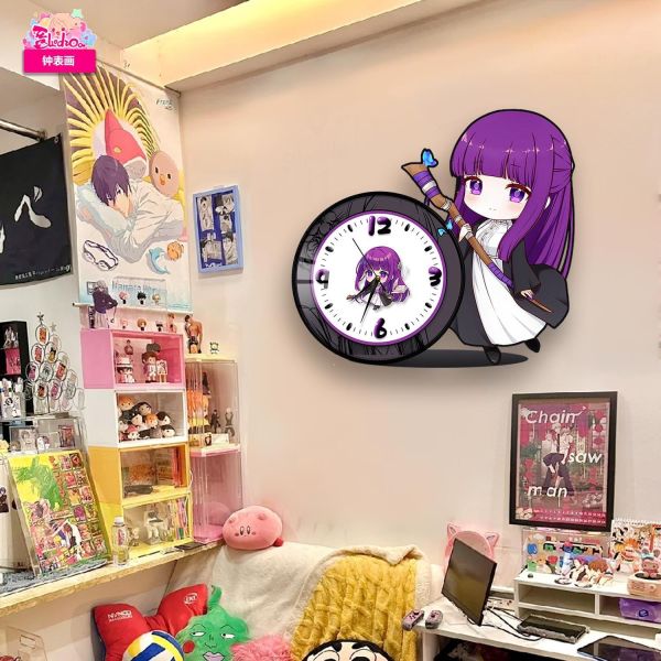 【海外代購】阿喵畫社 菲輪鐘錶 靜音異形時鐘 