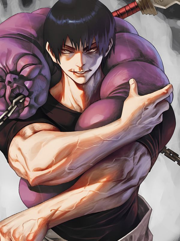 【海外代購】星空 《禪院甚爾》伏黑甚爾Fushiguro Toji咒術回戰五條悟虎杖悠仁動漫二次元裝飾畫 