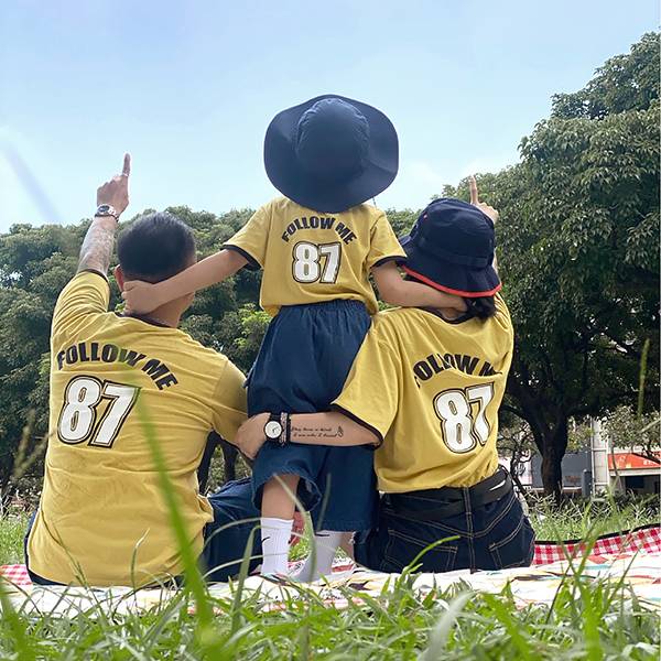 跟著我就對了/黃_大人 狐獴,小隊福,小隊服,上衣,短T,T恤,純棉,Follow Me,親子