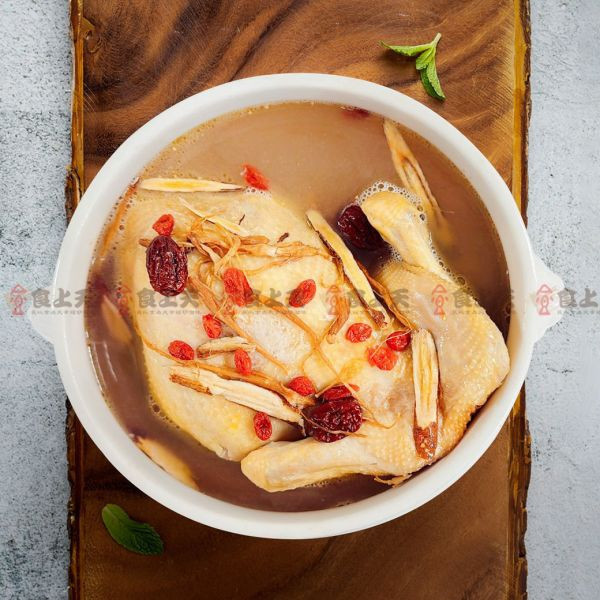 人蔘枸杞鹿野雞湯(全雞) 鹿野雞,雞湯,年菜,圍爐