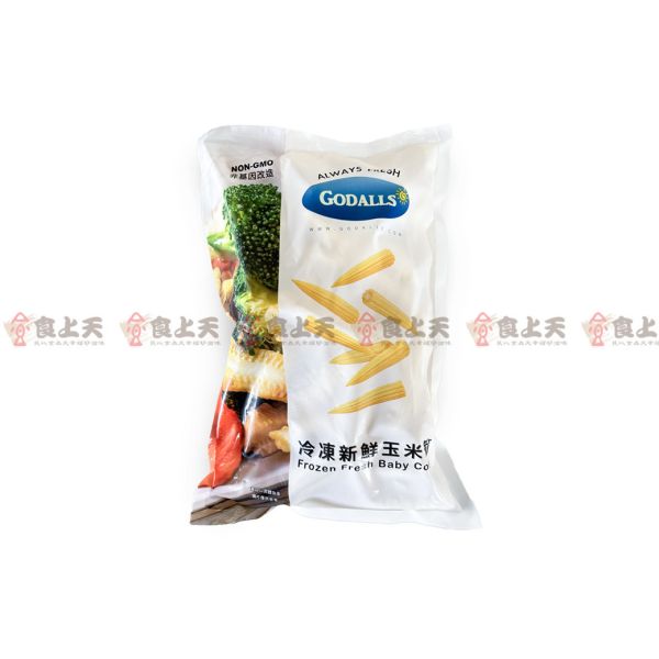 冷凍玉米筍 冷凍,去殼,玉米筍