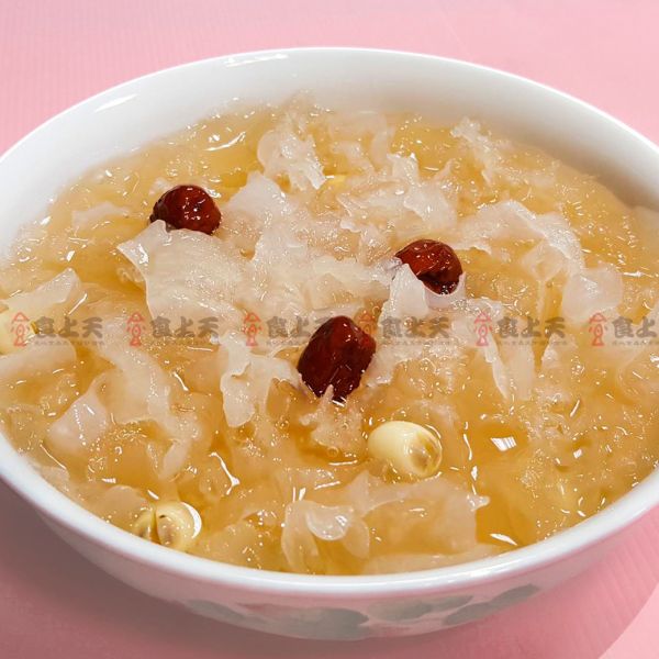 冰糖銀耳蓮子湯(全素) 白木耳,甜湯,蓮子,年菜,宴客,甜品