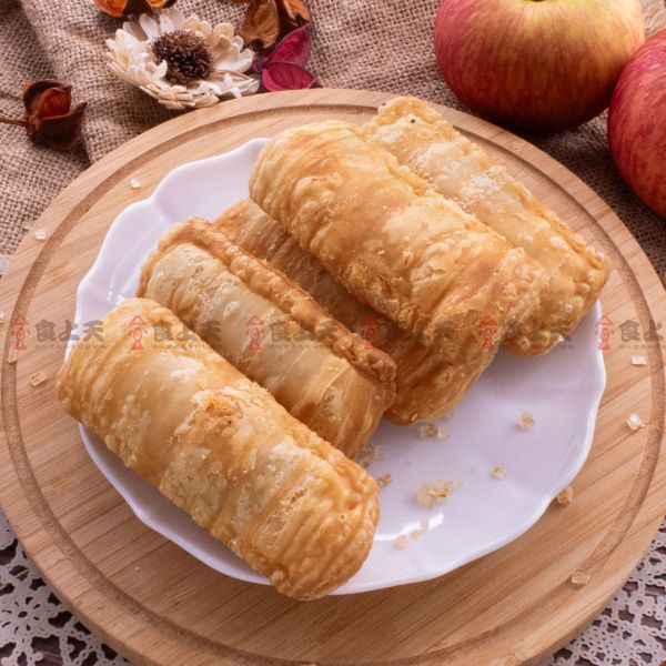 粒香蘋果酥(奶素) 蘋果,酥餅,點心,甜點,氣炸,油炸