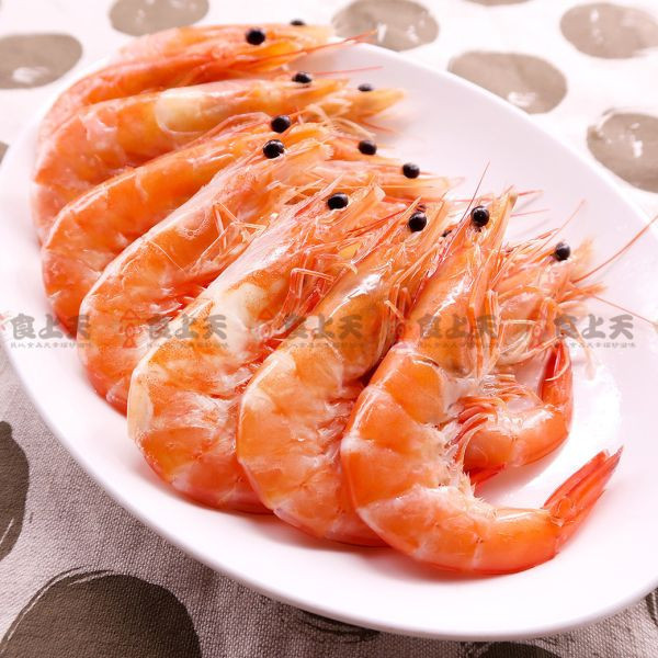 鮮凍熟白蝦(3/4) 蝦,白蝦,冷盤,宴客,痛風,聚餐