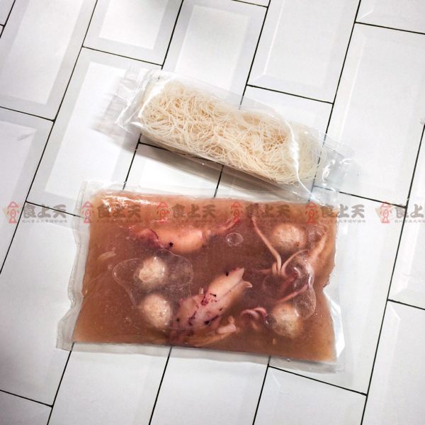 海味小卷米粉 小卷,米粉,年菜,虱目魚丸