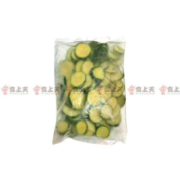 冷凍櫛瓜片(波浪紋) 冷凍,櫛瓜,切片,波浪紋