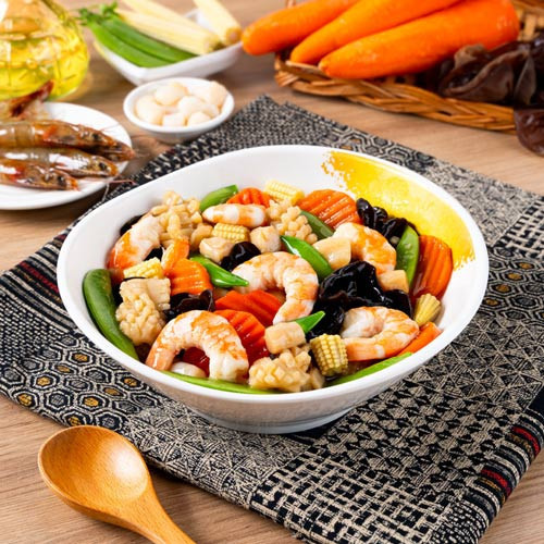 幸福熱上桌-七品組合(僅限自取/宅配) 年菜,佛跳牆,雞湯,羹,豬腳,團圓,合菜,蝦,甜點,三鮮,刈包,鱸魚,魚,米糕