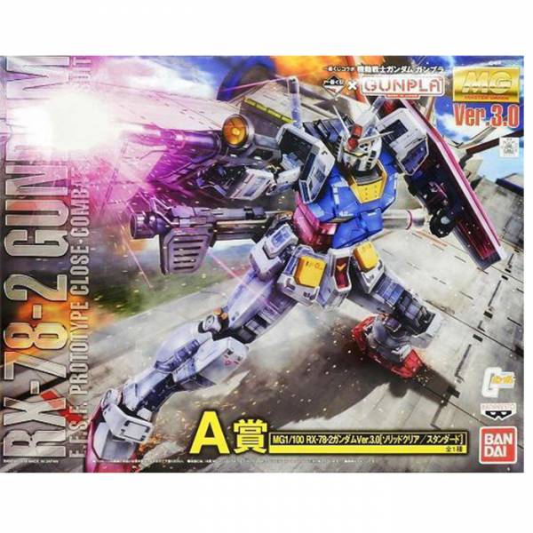【鋼普拉】現貨 BANDAI《機動戰士鋼彈》鋼彈一番賞 A賞 MG 1/100 RX-78-2 GUNDAM Ver.3.0 彩透 初鋼 / 初代鋼彈 [原色透明 / 標準版] 【鋼普拉】BANDAI《機動戰士鋼彈》鋼彈一番賞 A賞 MG 1/100 RX-78-2 GUNDAM Ver.3.0 彩透 初鋼 / 初代鋼彈 [原色透明 / 標準版]