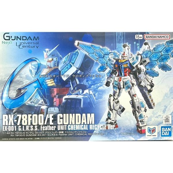 【鋼普拉】現貨 BANDAI 組裝模型 EG 1/144 RX-78F00/E EX-001 初鋼+璃羽裝備 環保再生 【鋼普拉】現貨 BANDAI 組裝模型 EG 1/144 RX-78F00/E EX-001 初鋼+璃羽裝備 環保再生