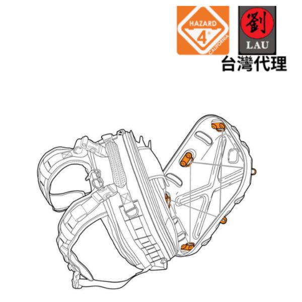 【eYe攝影】現貨 HAZARD 4 HP-KIT1-ORG BLK CYT 外掛配件組 眼孔完整配件組 橘 黑 沙 【eYe攝影】現貨 HAZARD 4 HP-KIT1-ORG BLK CYT 外掛配件組 眼孔完整配件組 橘 黑 沙