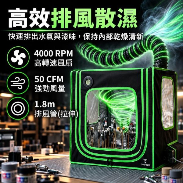 【鋼普拉】現貨 T TOGUSH 400W 大容量 折疊式模型烘乾箱 抽風箱 烤漆箱 烘烤箱 烘乾機 攝影棚 噴漆 防塵 【鋼普拉】現貨 T TOGUSH 400W 大容量 折疊式模型烘乾箱 抽風箱 烤漆箱 烘烤箱 烘乾機 攝影棚 噴漆 防塵