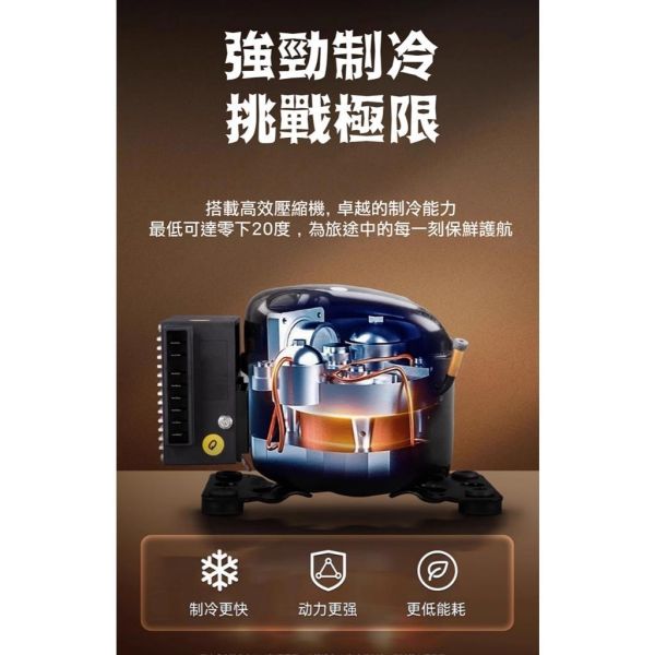 台灣現貨 保證結冰 Alpicool 冰虎 戶外冰箱 GE30 冷凍 行動冰箱 壓縮機製冷 內建照明 台灣現貨 保證結冰 Alpicool 冰虎 戶外冰箱 GE30 冷凍 行動冰箱 壓縮機製冷 內建照明