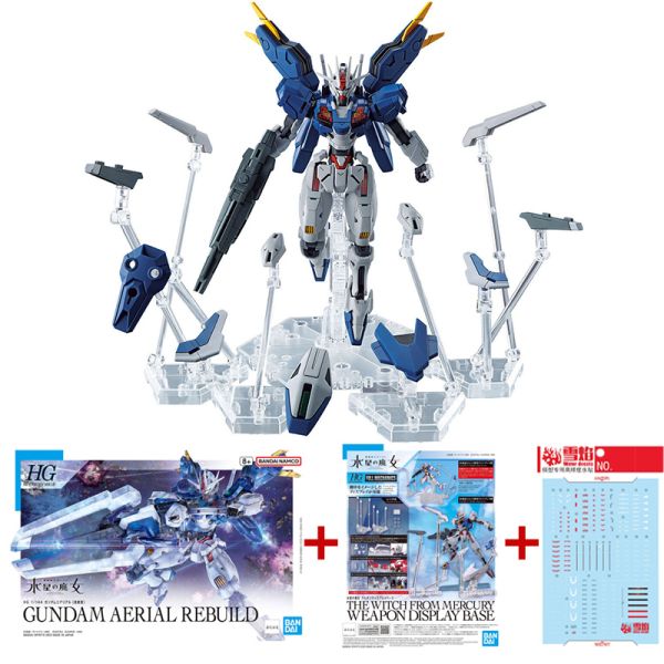 【鋼普拉】現貨 BANDAI《機動戰士鋼彈 : 水星的魔女》HG 1/144 #19 XVX-016RN GUNDAM AERIAL REBUILD 風靈鋼彈 (改修型) 【鋼普拉】BANDAI《機動戰士鋼彈 : 水星的魔女》HG 1/144 #19 XVX-016RN GUNDAM AERIAL REBUILD 風靈鋼彈 (改修型)