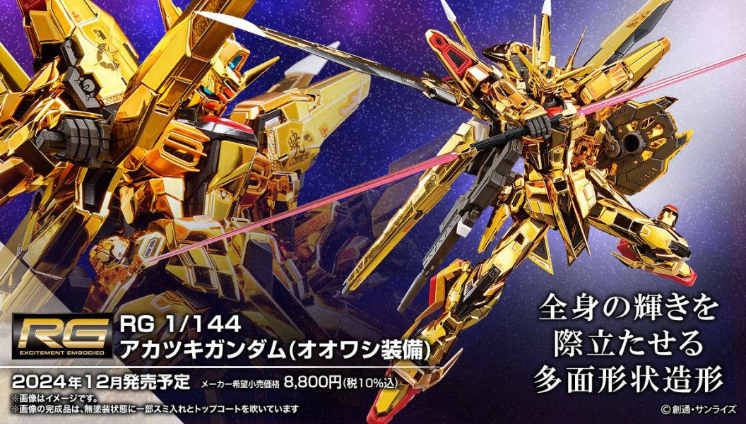 【鋼普拉】12月預購 BANDAI 鋼彈SEED RG 1/144 #40 曉鋼彈 大鷲裝備 電鍍版 組裝模型 【鋼普拉】12月預購 BANDAI 鋼彈SEED RG 1/144 #40 曉鋼彈 大鷲裝備 電鍍版 組裝模型