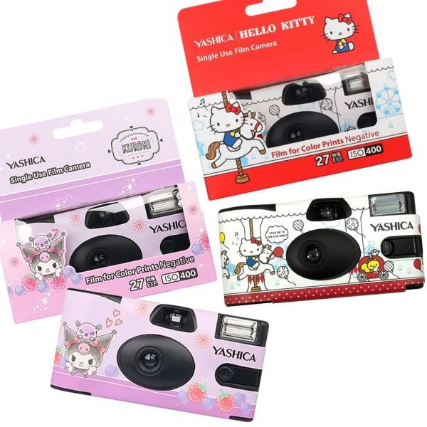 【eYe攝影】現貨 卡通聯名款 YASHICA Kitty 史努比 庫洛米 35mm 即可拍 底片相機 一次性 拋棄式 【eYe攝影】現貨 卡通聯名款 YASHICA Kitty 史努比 庫洛米 35mm 即可拍 底片相機 一次性 拋棄式