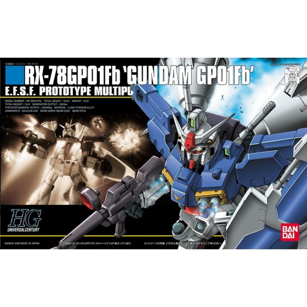 【鋼普拉】現貨 BANDAI《機動戰士鋼彈0083：星塵回憶錄》HGUC 1/144 #018 RX-78GP01-Fb GUNDAM ZEPHYRANTHES FULL BURNERN 全方位推進型鋼彈試作一號機 【鋼普拉】BANDAI《機動戰士鋼彈0083：星塵回憶錄》HGUC 1/144 #018 RX-78GP01-Fb GUNDAM ZEPHYRANTHES FULL BURNERN 全方位推進型鋼彈試作一號機