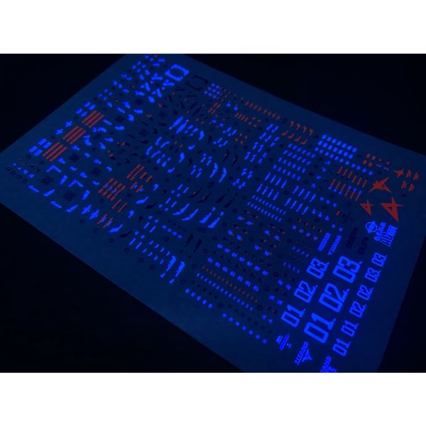 【鋼普拉】雪焰水貼 螢光版 BANDAI 鋼彈 RG 1/144 #07 RX-178 Mk-II TITANS 迪坦斯 【鋼普拉】雪焰水貼 螢光版 BANDAI 鋼彈 RG 1/144 #07 RX-178 Mk-II TITANS 迪坦斯