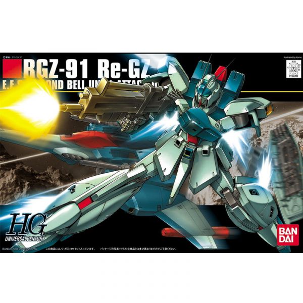 【鋼普拉】現貨 BANDAI《機動戰士鋼彈：逆襲的夏亞》HGUC 1/144 #085 RGZ-91 Re-GZ 里格茲 【鋼普拉】BANDAI《機動戰士鋼彈：逆襲的夏亞》HGUC 1/144 #085 RGZ-91 Re-GZ 里格茲