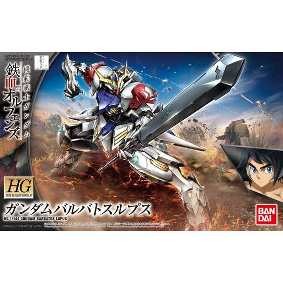 【鋼普拉】BANDAI 鐵血孤兒 HG 1/144 #021 GUNDAM BARBATOS LUPUS 天狼型獵魔鋼彈 【鋼普拉】BANDAI 鐵血孤兒 HG 1/144 #021 GUNDAM BARBATOS LUPUS 天狼型獵魔鋼彈