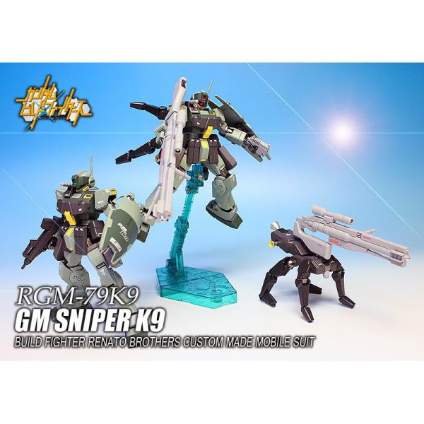 【鋼普拉】現貨 BANDAI 鋼彈創鬥者 HGBF 1/144 #010 GM SNIPER K9 吉姆狙擊型 K9 【鋼普拉】現貨 BANDAI 鋼彈創鬥者 HGBF 1/144 #010 GM SNIPER K9 吉姆狙擊型 K9