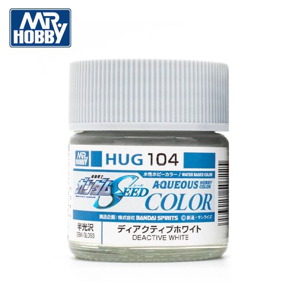 【鋼普拉】現貨 MR.HOBBY 郡氏 GSI 水性漆 半光澤 HUG101 巨劍攻擊鋼彈藍色 HUG102 炮裝攻擊鋼彈綠色 HUG103 嫣紅攻擊鋼彈粉紅 HUG104 未啟動模式白 HUG105 未啟動模式灰 HUG106 未啟動模式黑 HUG107 自由鋼彈藍色 HUG108 正義鋼彈專用粉紅 【鋼普拉】現貨 MR.HOBBY 郡氏 GSI 水性漆 半光澤 HUG101 巨劍攻擊鋼彈藍色 HUG102 炮裝攻擊鋼彈綠色 HUG103 嫣紅攻擊鋼彈粉紅 HUG104 未啟動模式白 HUG105 未啟動模式灰 HUG106 未啟動模式黑 HUG107 自由鋼彈藍色 HUG108 正義鋼彈專用粉紅